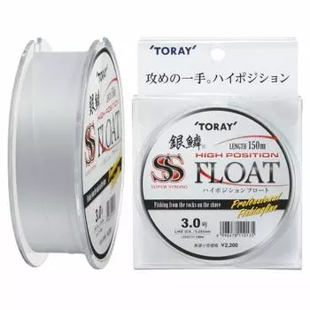 TORAY Line Ginrin SS High Position Float Matte White Special 3 No. 150m.