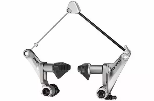 Тормоз SHIMANO Cantilever для велокросса, общий, 1 шт., EBRCX50MV76SP1 SHIMANO105 BR-CX50 F/R серебряный