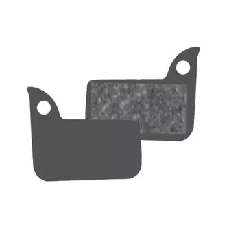 Тормозные колодки SRAM Road Disc Brake, органические, со стальной основой, 1 комплект от SRAM чёрный