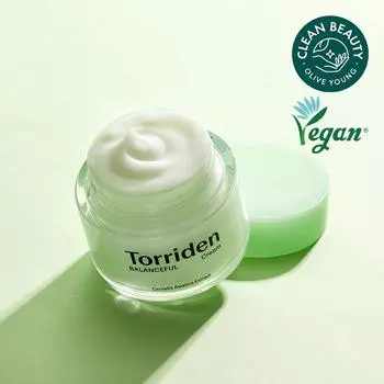 Torriden Balanceful Cica успокаивающий крем 80 мл