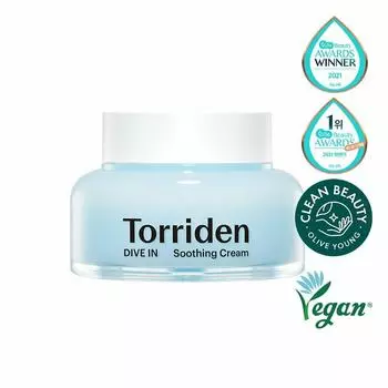 Torriden Dive-In Успокаивающий крем с гиалуроновой кислотой 100 мл