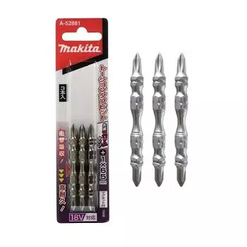 Торсионные биты Makida A 52881 [PH1, тонкие двусторонние, 3 шт.]