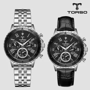 [TORSO]T76-SBS Balios Multi Diamond Watch Металлические мужские часы