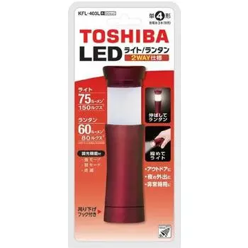 Toshiba Kfl 403l R [светодиодный фонарь со светло-винно-красным цветом]
