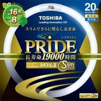 Toshiba Neo Slim Z PRIDE Форма кольца [Круговая линия] 20 Форма 3 Длина волны Дневной цвет FHC20ED-PDLN