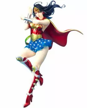 Toshiya DC COMICS Bishoujo DC UNIVERSE Armored Wonder Woman 2nd Edition масштабная ПВХ окрашенная готовая фигурка DC052 1/7 золотистый