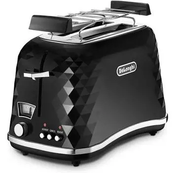 Тостер De Longhi Brillante CTJ 2103.BK черный