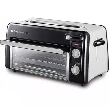 Тостер Tefal Tl 6008 черный 1300 Вт