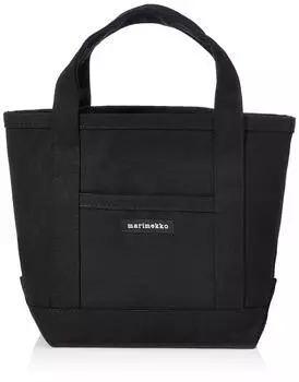 Tote bag 044400 RaideMiniPeruskassi Black [Marimekko] [item]
