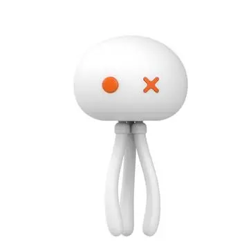 Touch Dimming Silicone Jellyfish Night Light Eye Protection Touch Sensor Bedside Lamp Baby