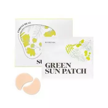 TOUCH IN SOL Forest Heal Green Sun Patches 4 патча