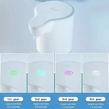 Touchless Automatic Soap Foam Dispenser USB Rechargeable Liquid Foam Hand Washer Machine 350ML Infrared Sensor Soap Dispenser