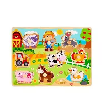 Touki Toy Farm Top Puzzle, популярные корейские головоломки