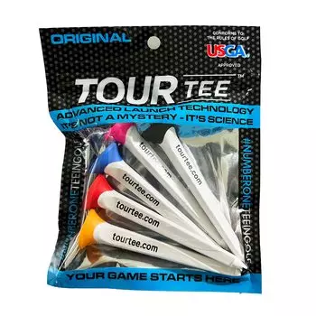 TOURTEE Tour Tee Original Golf Tee Pack of 5