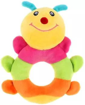 ТОВАРЫ ДЛЯ ЖИВОТНЫХ Игрушка для собак Caterpie Baby Ring [PLATZ & FUN]