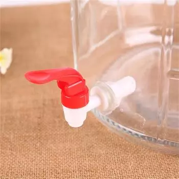 Товары для дома DIY Стеклянный кран для бутылок вина Кран для розлива ведра