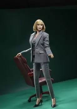 Игрушка Hobby Scale Фигурка совместима с телом TBLeague, красивая женщина, офисная леди, комплект одежды, тело и обувь, не [TOYBARJAPAN] 1/6