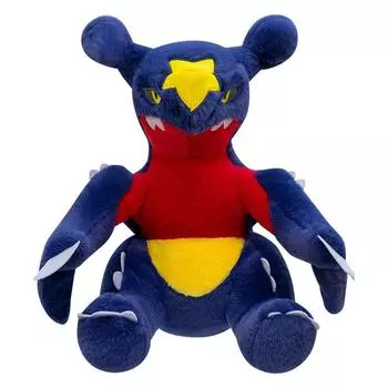 Toy Plush Garchomp With Pp Cotton And Embroidery Design For Gift Kids 40cm