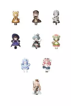 TOYCLUB KOKOYA Legend of the Wind and Forest Series Trading Figure Box of 8 PVC&ABS