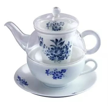 Toyo Ceramics Arita Ware Cerando Glass Чайник для одного Seika 320 мл TFO-003