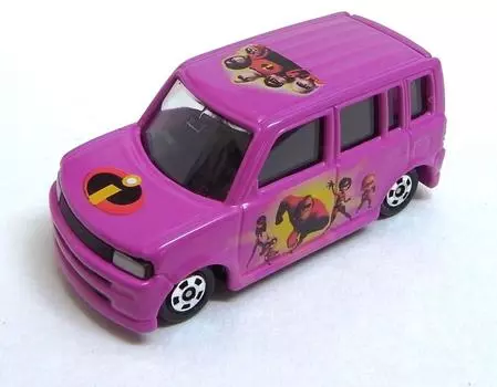 Toyota bB г-н. Суперсемейка (фиолетовый цвет) Коллекция Disney Tomica