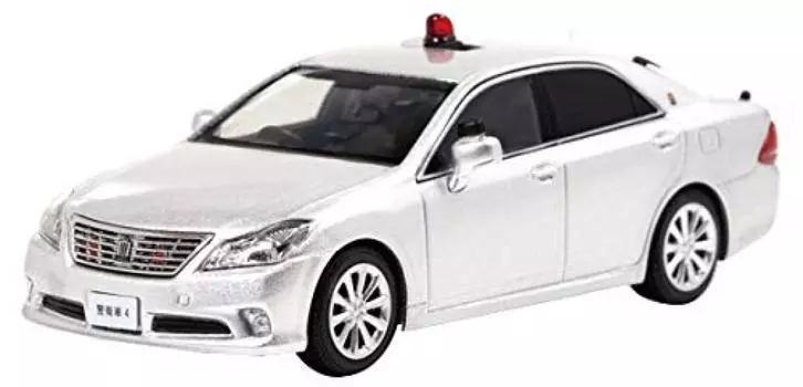 Toyota Crown 2014 Metropolitan Police Department Security Guard Vehicle Silver Finished Product H7431403 RAI S 1/43 (ГРС202) серебряный