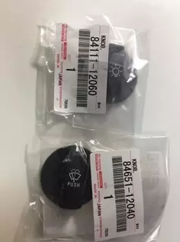 Toyota Genuine AE86 Corolla CP Wiper Light control Knob 84111-12060 84651-12040