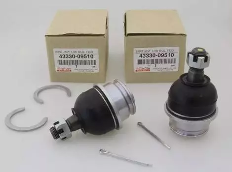 TOYOTA Genuine Hilux Fortuner Front Lower Ball Joint Assembly 43330-09510 x2