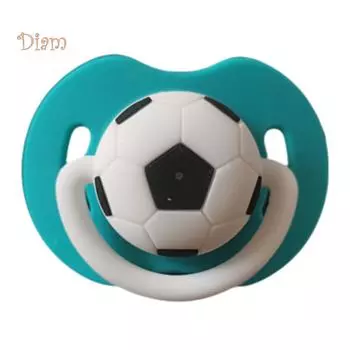 TOYS & TOTS Football Baby Младенец Мягкая силиконовая соска-пустышка-пустышка для соски