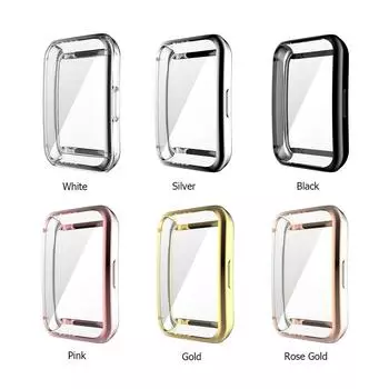 TPU Full Screen Protector Case Protective Shell for Huawei Band 7/Honor Band 6 белый
