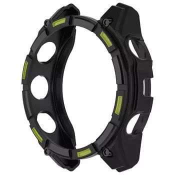 TPU Hollow Case For Garmin Enduro 3Smart Watch Protector Samrt Watch Strap Shell Anti-Scratch Protector Shell Watch Strap Shell Black