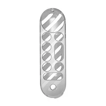 TPU Protective Case For Google TV Streamer Remote Control Case Protective 4K Sleeve N1D2 transparent-1pcs