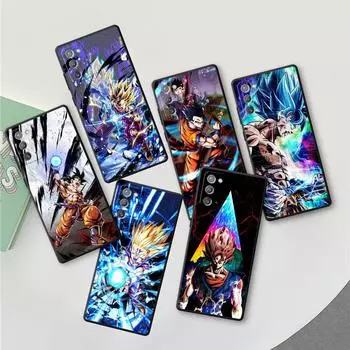 TPU Soft Case for Samsung Galaxy A72 S21 S20 A22 A32 S22 Note 20 Ultra 10 Plus 8 9 Note10 Lite Shockproof Cover Dragon Anime Samsung Note 8