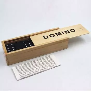 Традиционный стандартный набор домино из 28 плиток для семейных игр, игрушки для вечеринок
