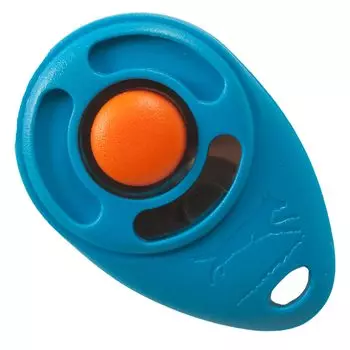 Training clicker for dog and cat training made by Starmark in the United States