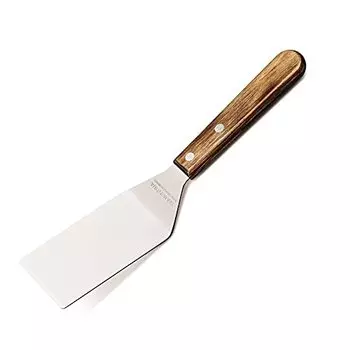 Tramontina 21165/194 Wooden Handle Turner, Polywood, 9.8 inches (25 cm), Dark Dishwasher Safe, Lightweight, Durable, Natural Wood, Made in Brazil