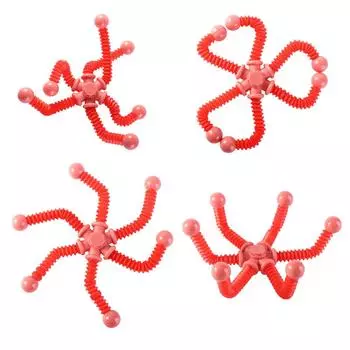 Transformable Fingertip Gyros Toy Fidget Pop Tubes Toy Fidget Spinner Toys Educational Toys 1 PC Random