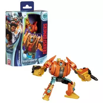 Transformers EarthSpark Deluxe Class Terran Jawbreaker Robot Action Figure с 16 шагами для трансформации интерактивная игрушка для мальчиков и девочек в возрасте 5 и 6+