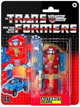 Transformers G1 Retro Package Deluxe Class Autobot Gears TF Hasbro Overseas Vintage Toy GEARS / [Предмет]