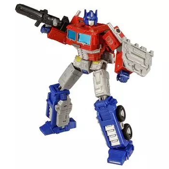 Transformers Kingdom Series Optimus Prime с трейлером KD-19