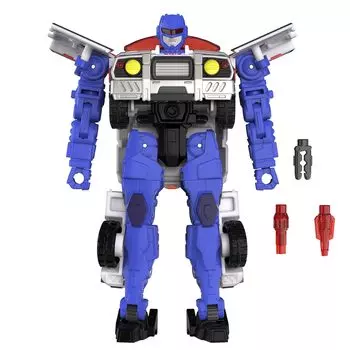 Трансформеры Age of the Prime Voyager Class Autobot Red Alert Трансформирующаяся фигурка-робот игрушка для возраста 7 8+ синий