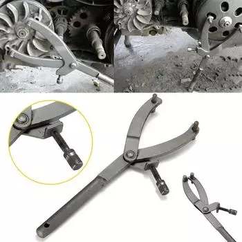 Transmission Clutch Disassembly Tool Universal Y-type Variator Clutch Remove Holder Motorcycle Moped Scooter Flywheel