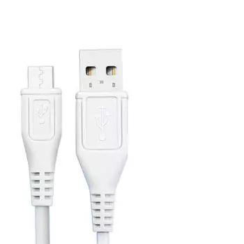 Transmmsion 6A Quick Charge Cable USB 3.0 Type C Charging Cable New 120W Fast Charging Cable 25CM-Micro USB-White
