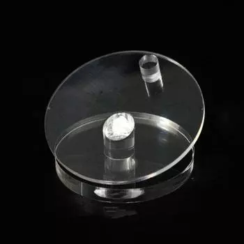 Transparent Bracelet Bangle Display Plate Round Watch Display Rack Fashion Bracelet Organizer 01