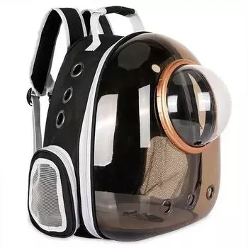 Transparent Capsule Pet Cat Backpack Out Travel Portable Cat Accessories Breathable Cat Bag for Cats and Small Pet Dogs
