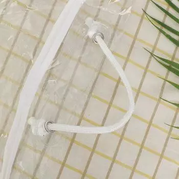 Transparent PVC Bag Portable Bedding Blanket Packaging Pillow Core Storage Bag 40X10X30CM