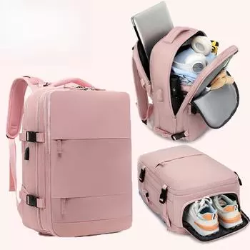 Travel Backpack for Women, Super Large Capacity, Multi-functional Dry and Wet Classified Short-distance Travel Bag, Computer Schoolbag