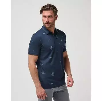 Travis Mathew Beach Creature поло с короткими рукавами XL