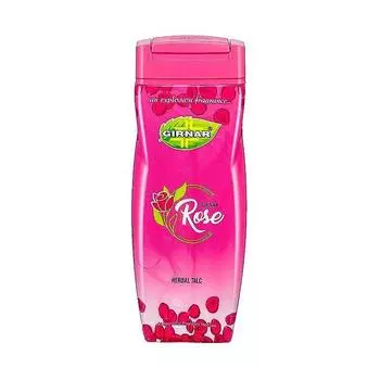 Травяной тальк с ароматом Розы (300 г), Rose Herbal Talc, Girnar