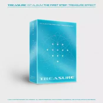 TREASURE 1-й альбом The First Step TREASURE EFFECT синий